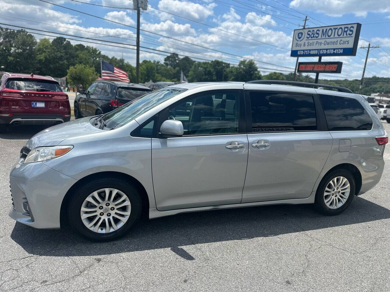 2019 Toyota Sienna for sale at S & S Motors in Marietta, GA