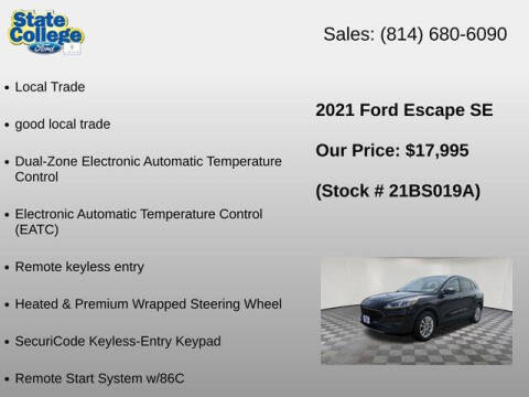 2021 Ford Escape SE