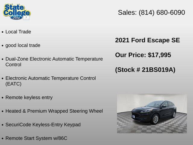 2021 Ford Escape SE