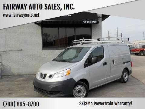 2013 Nissan NV200 for sale at FAIRWAY AUTO SALES, INC. in Melrose Park IL