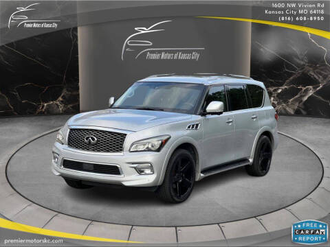 2015 Infiniti QX80 for sale at Premier Motors of KC in Kansas City MO