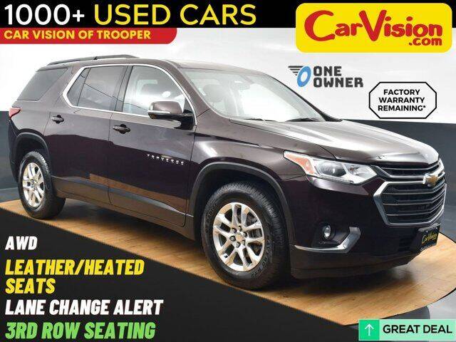 2019 Chevrolet Traverse for sale at Car Vision of Trooper in Norristown PA