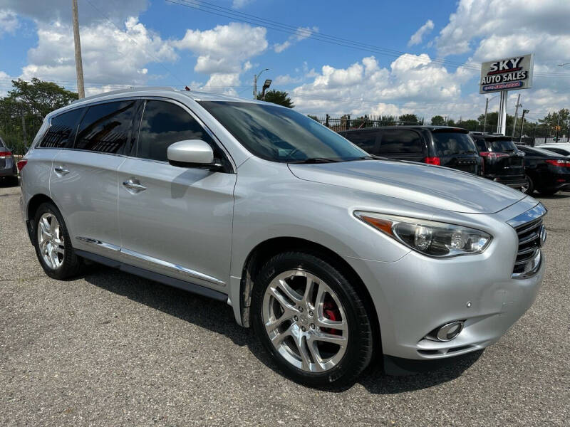 2013 Infiniti JX35 for sale at SKY AUTO SALES in Detroit MI