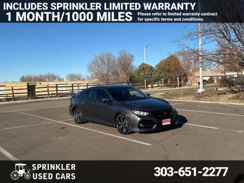 2019 Honda Civic for sale at Sprinkler Used Cars in Longmont CO