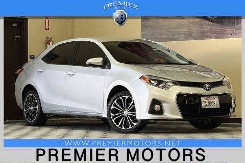 2016 Toyota Corolla for sale at Premier Motors in Hayward CA