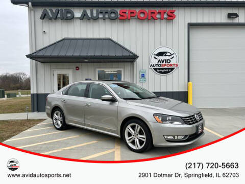 2014 Volkswagen Passat for sale at AVID AUTOSPORTS in Springfield IL