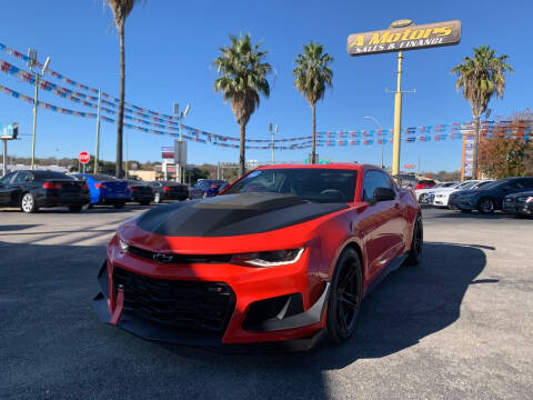 2017 Chevrolet Camaro for sale at A MOTORS SALES AND FINANCE - 5630 San Pedro Ave in San Antonio TX