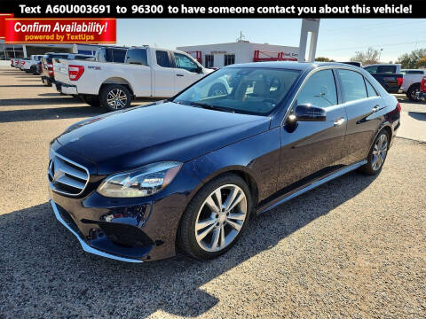 2016 Mercedes-Benz E-Class for sale at POLLARD PRE-OWNED in Lubbock TX