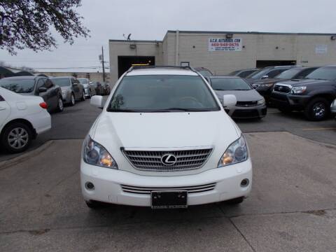 2008 Lexus RX 400h for sale at ACH AutoHaus in Dallas TX