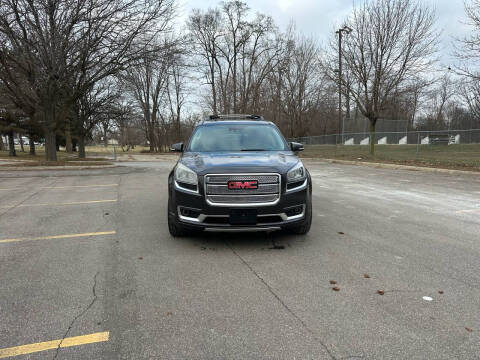 2014 GMC Acadia for sale at Van Dyke Motors Inc in Utica MI