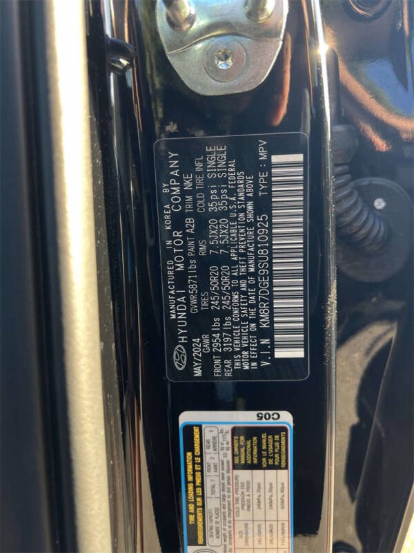 2025 Hyundai Palisade Calligraphy Night Edition