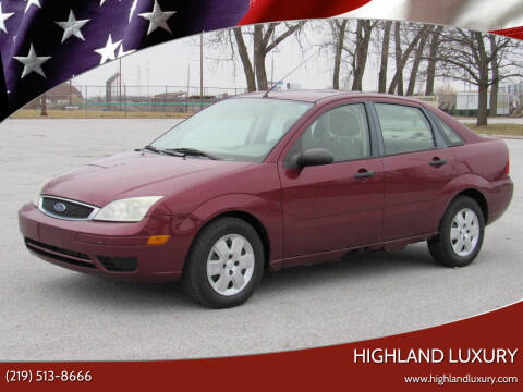 2007 Ford Focus for sale at Highland Luxury in Highland IN