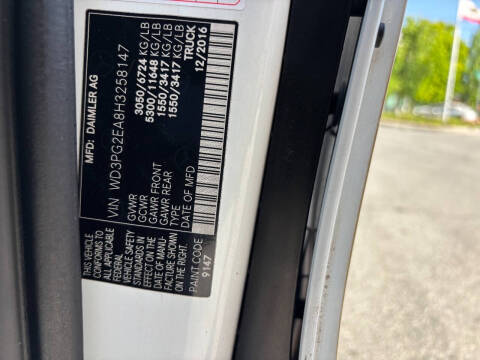 2017 Mercedes-Benz Metris Worker Cargo