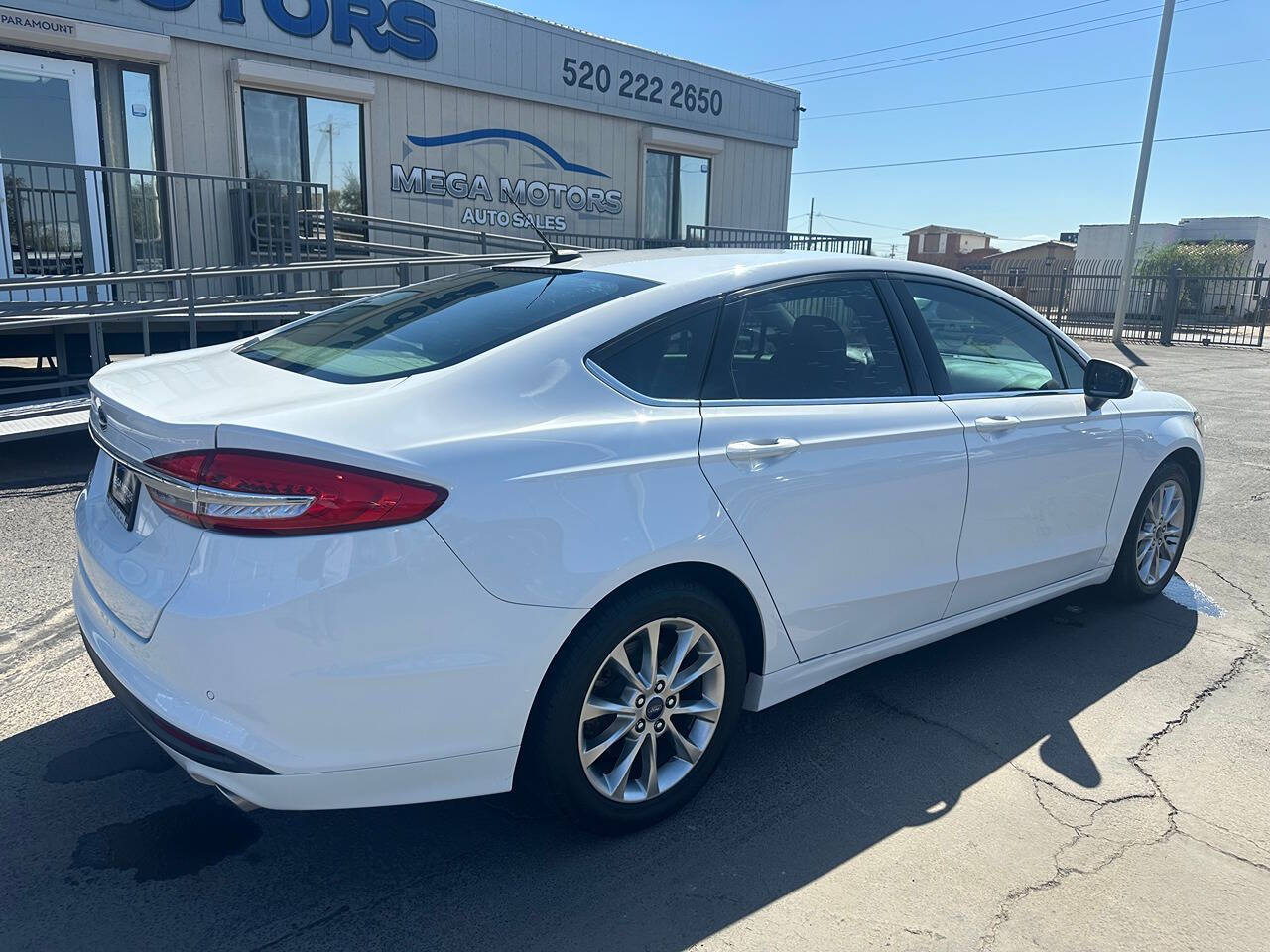 2017 Ford Fusion for sale at MEGA MOTORS AUTO SALES in Tucson, AZ