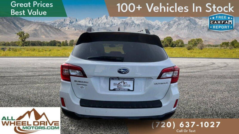2016 Subaru Outback 2.5i Limited