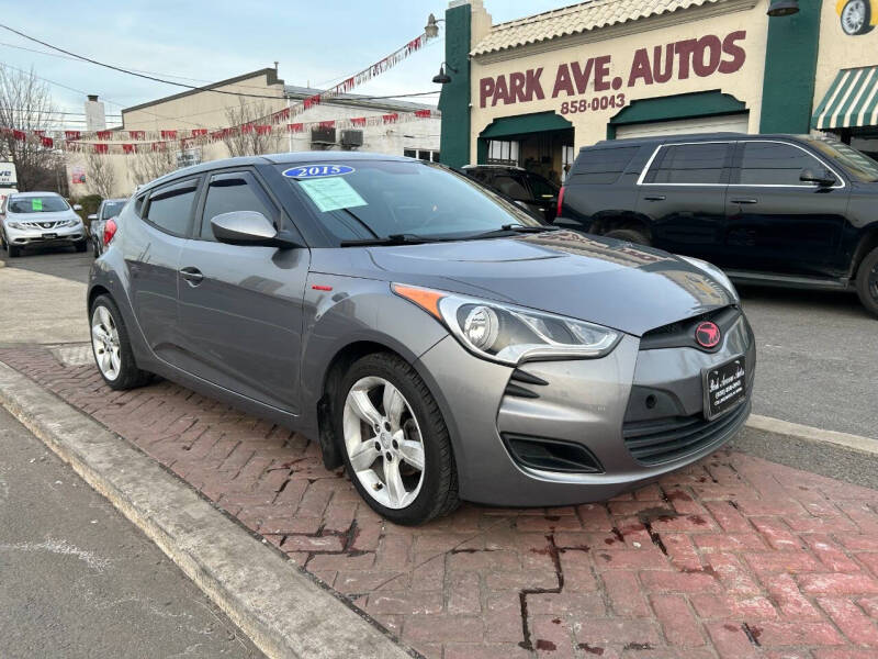 2015 Hyundai Veloster for sale at PARK AVENUE AUTOS in Collingswood NJ