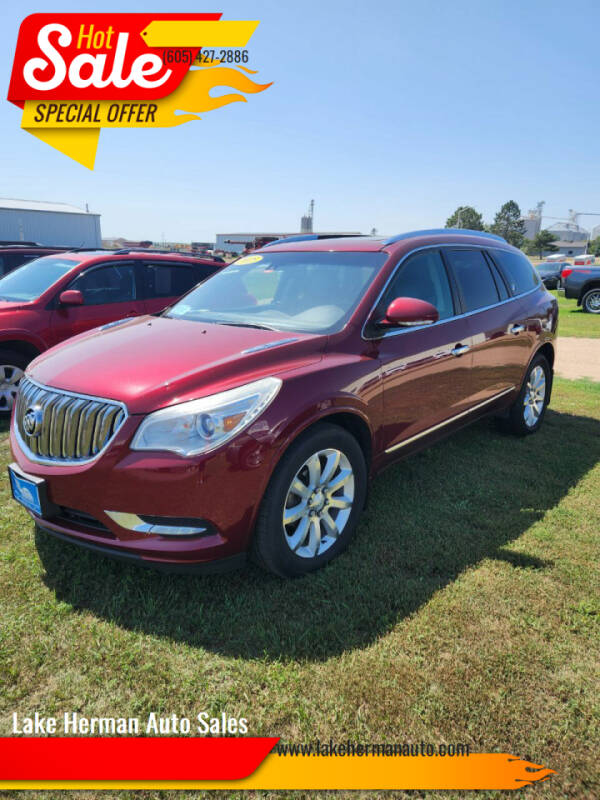 2015 Buick Enclave for sale at Lake Herman Auto Sales in Madison SD