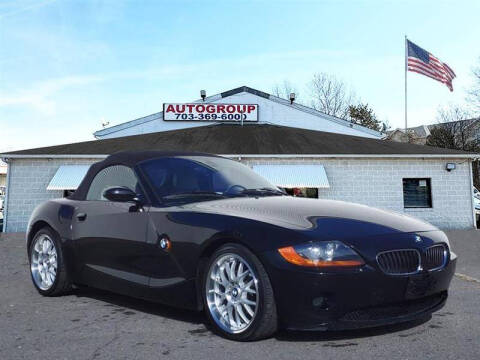 2003 BMW Z4 for sale at AUTOGROUP INC in Manassas VA