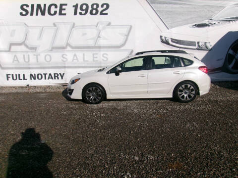 2016 Subaru Impreza 2.0i Sport Premium