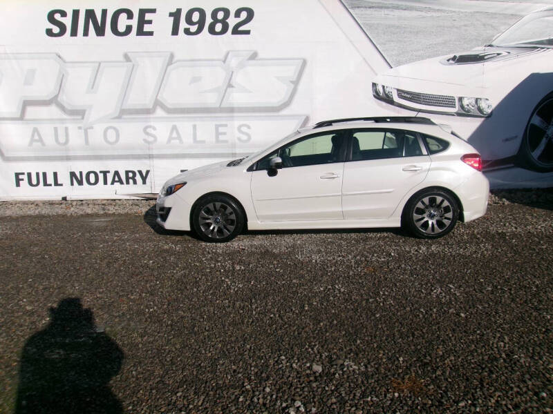 2016 Subaru Impreza 2.0i Sport Premium