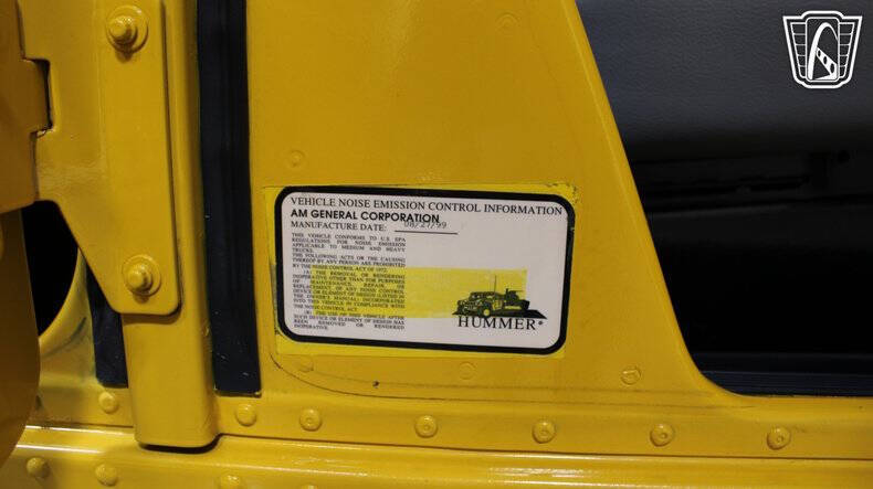 2000 AM General Hummer Convertible