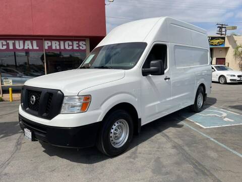 2015 Nissan NV Cargo for sale at Sanmiguel Motors in South Gate CA