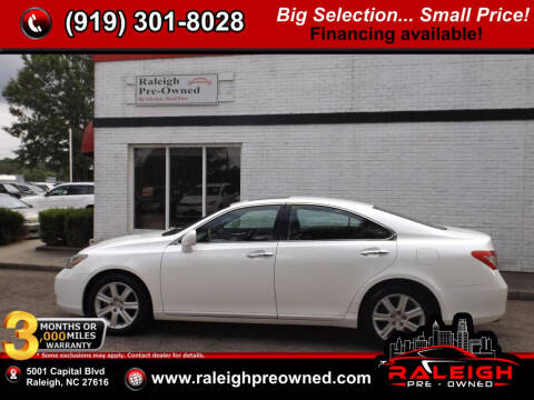 2007 Lexus ES 350 for sale at Raleigh Pre-Owned in Raleigh NC