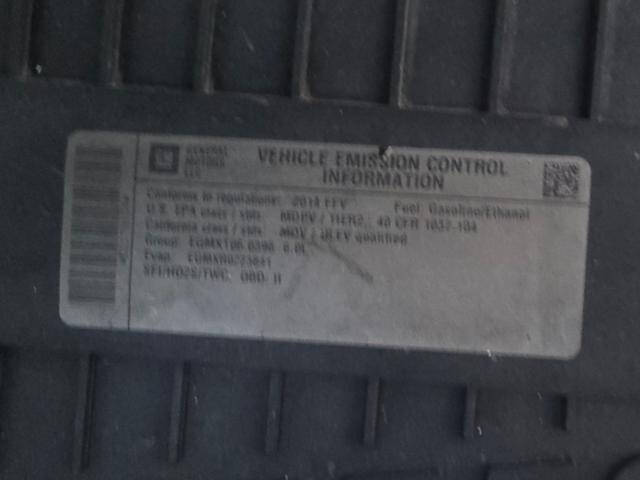 2014 GMC Savana 2500