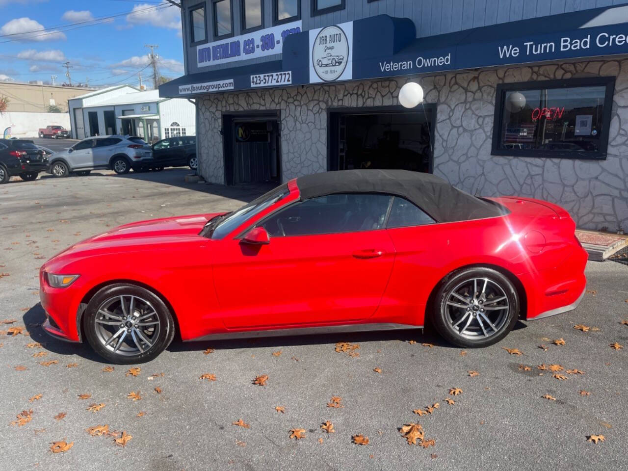 2016 Ford Mustang for sale at J&B Auto Group in Bristol, TN