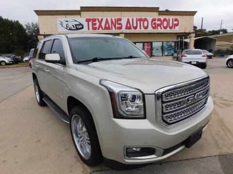 2015 GMC Yukon for sale at Texans Auto Group in Spring TX