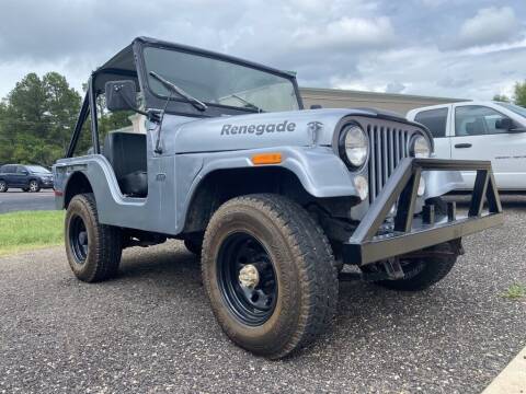 1971 Jeep CJ-5 for sale at PITTMAN MOTOR CO in Lindale TX