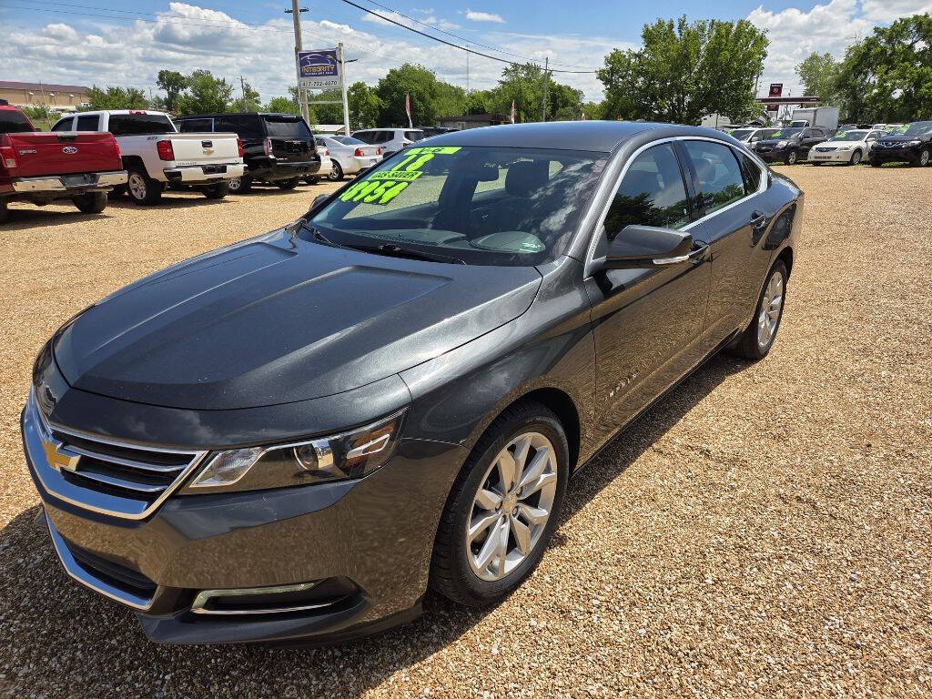 Gray 2018 Chevrolet Impala LT LT 4dr Sedan 1