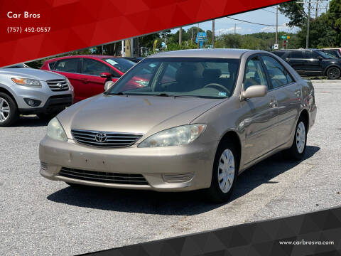 2005 Toyota Camry for sale at Car Bros in Virginia Beach VA