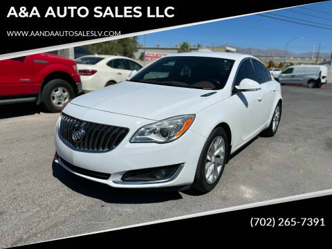 2016 Buick Regal for sale at A&A AUTO SALES LLC in North Las Vegas NV