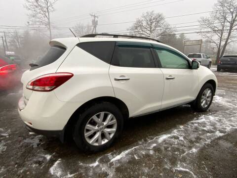 2012 Nissan Murano for sale at Winner's Circle Auto Sales in Tilton NH