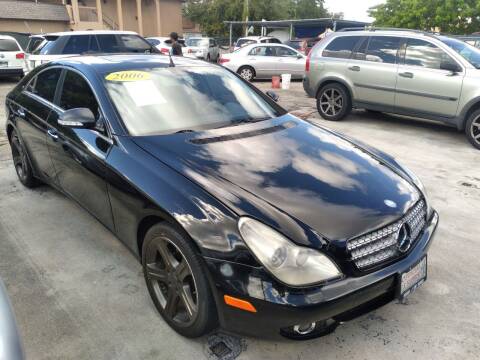 2006 Mercedes-Benz CLS for sale at P S AUTO ENTERPRISES INC in Miramar FL