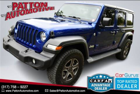 2018 Jeep Wrangler Unlimited for sale at Patton Automotive in Sheridan IN