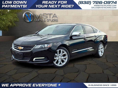 2019 Chevrolet Impala for sale at Vista Cars and Trucks in Houston TX