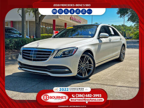 2018 Mercedes-Benz S-Class for sale at Bourne's Auto Center in Daytona Beach FL