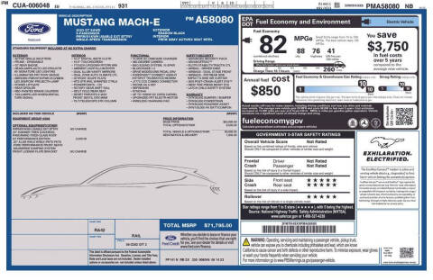 2023 Ford Mustang Mach-E GT