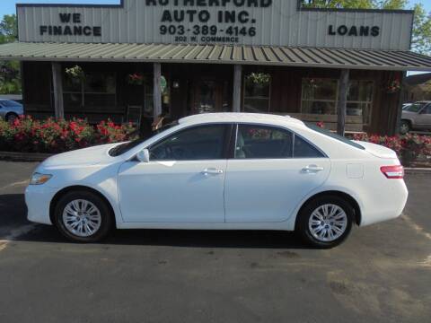 2011 Toyota Camry for sale at RUTHERFORD AUTO SALES in Fairfield TX