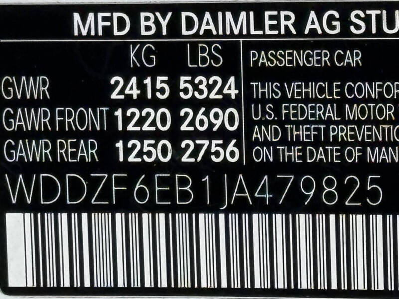 2018 Mercedes-Benz E-Class AMG E 43