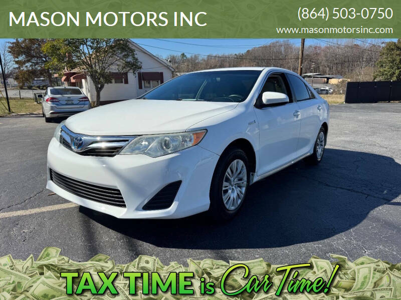 2013 Toyota Camry Hybrid LE