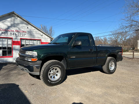 2002 Chevrolet Silverado 1500 for sale at Cordova Motors in Lawrence KS