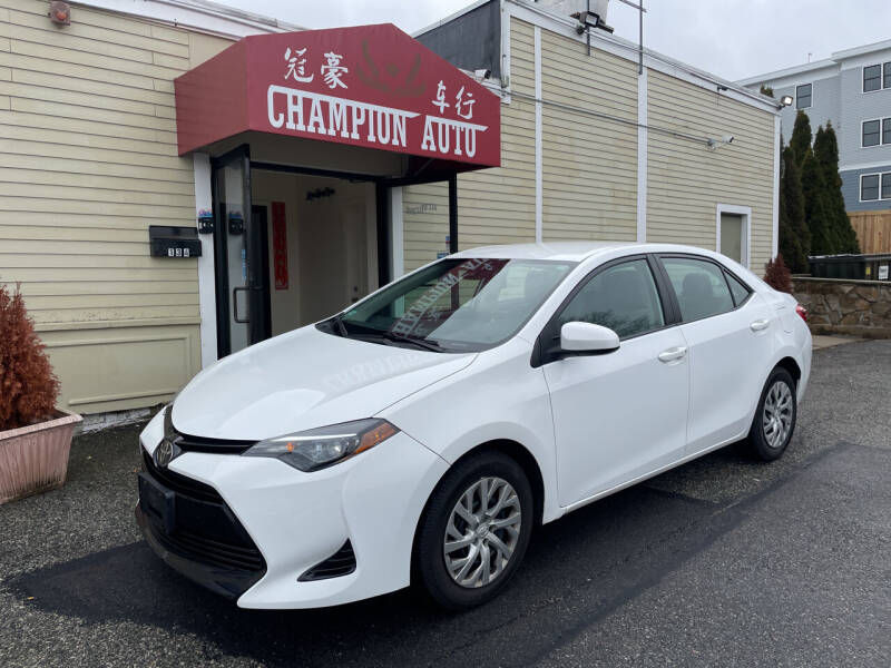 2018 Toyota Corolla for sale at Champion Auto LLC in Quincy MA