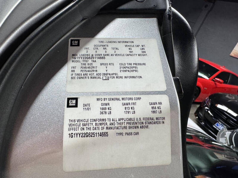 2002 Chevrolet Corvette