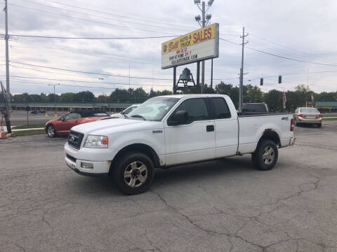 2005 Ford F-150 for sale at BELL AUTO & TRUCK SALES in Fort Wayne IN