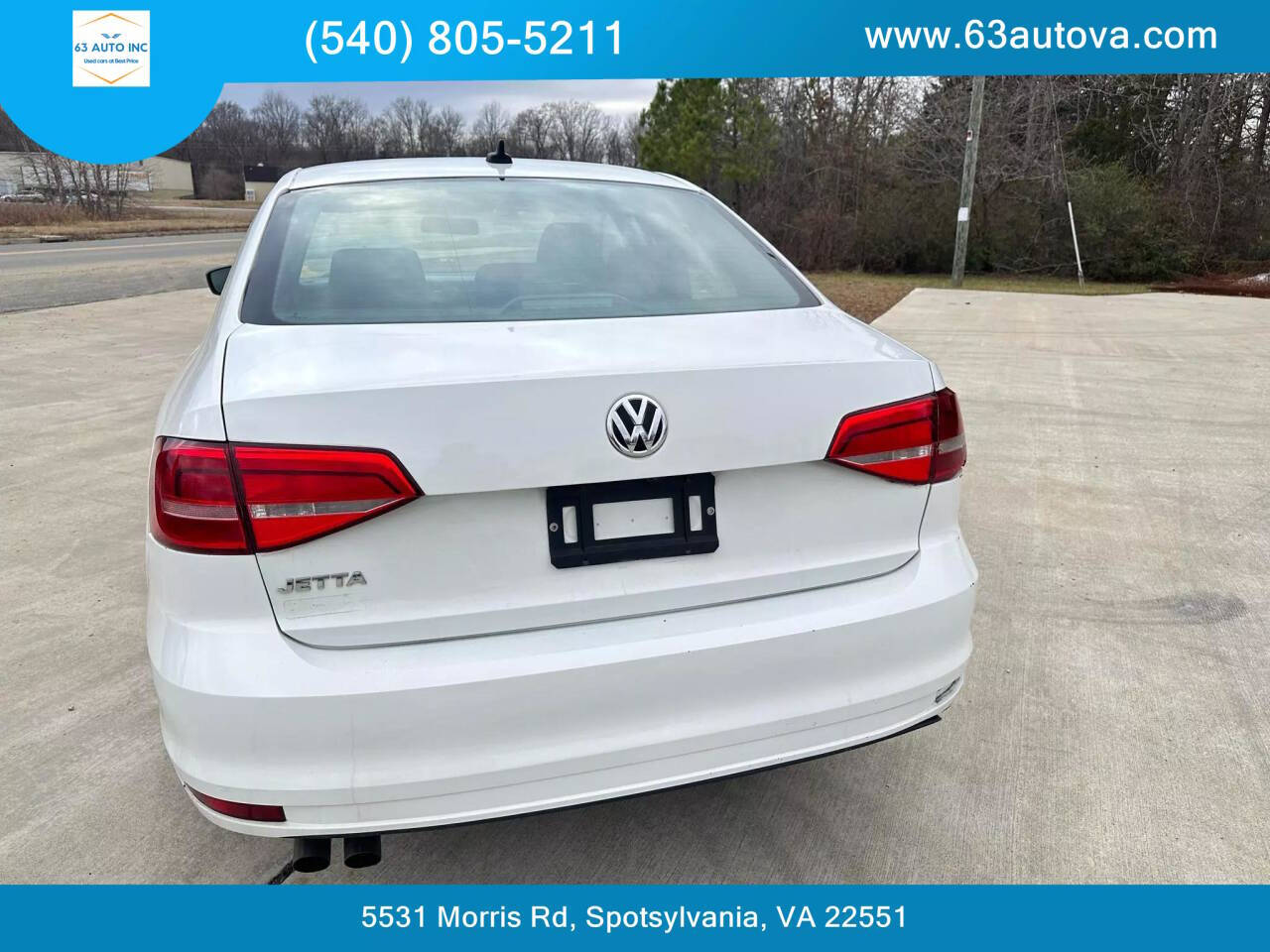 2015 Volkswagen Jetta for sale at 63 Auto Inc in Spotsylvania, VA