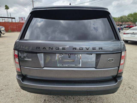 2017 Land Rover Range Rover HSE