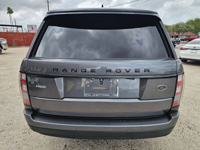 2017 Land Rover Range Rover HSE